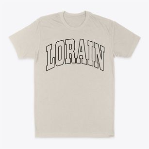 Lorain Pennsylvania Trendy Block Classic Dad T-Shirt