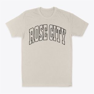 Rose City Texas Trendy Block Classic Dad T-Shirt
