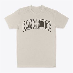 Cambridge Maine Trendy Block Classic Dad T-Shirt