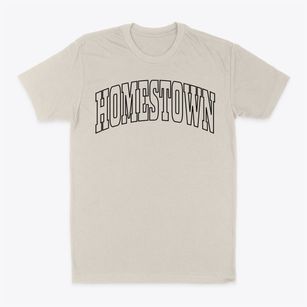 Homestown Missouri Trendy Block Classic Dad T-Shirt