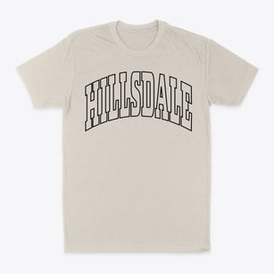 Hillsdale New Jersey Trendy Block Classic Dad T-Shirt