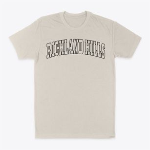 Richland Hills Texas Trendy Block Classic Dad T-Shirt
