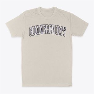 Commerce City Colorado Trendy Block Classic Dad T-Shirt