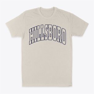 Hillsboro Missouri Trendy Block Classic Dad T-Shirt