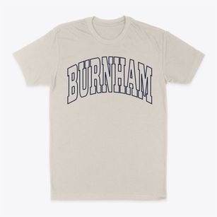Burnham Pennsylvania Trendy Block Classic Dad T-Shirt