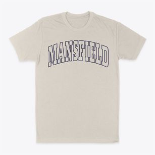 Mansfield Arkansas Trendy Block Classic Dad T-Shirt