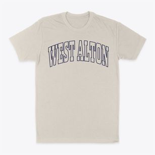 West Alton Missouri Trendy Block Classic Dad T-Shirt