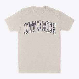 Little Rock Iowa Trendy Block Classic Dad T-Shirt
