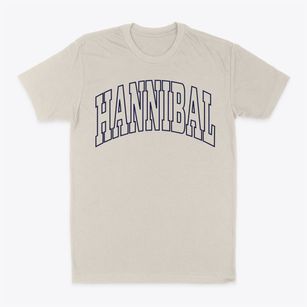 Hannibal Missouri Trendy Block Classic Dad T-Shirt