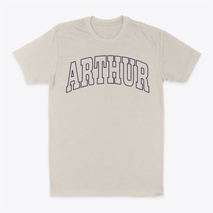 Arthur Nebraska Trendy Block Classic Dad T-Shirt