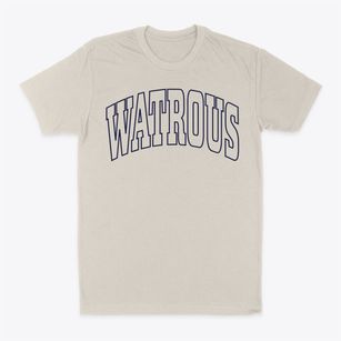 Watrous New Mexico Trendy Block Classic Dad T-Shirt