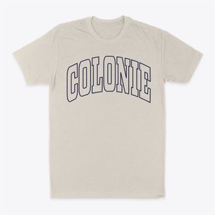 Colonie New York Trendy Block Classic Dad T-Shirt
