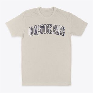 Comstock Park Michigan Trendy Block Classic Dad T-Shirt