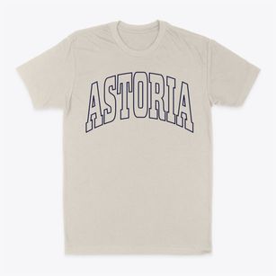 Astoria Oregon Trendy Block Classic Dad T-Shirt