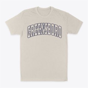 Greensboro North Carolina Trendy Block Classic Dad T-Shirt