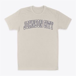 Johnson City Tennessee Trendy Block Classic Dad T-Shirt