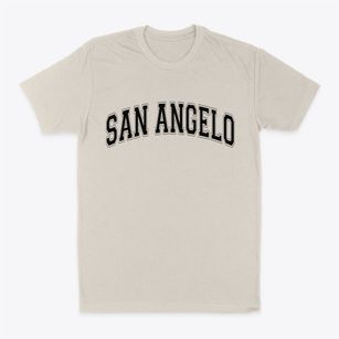 San Angelo Texas Varsity Classic Dad T-Shirt
