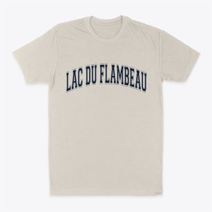 Lac Du Flambeau Wisconsin Varsity Classic Dad T-Shirt