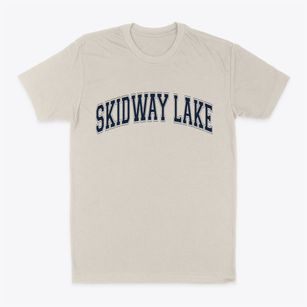Skidway Lake Michigan Varsity Classic Dad T-Shirt