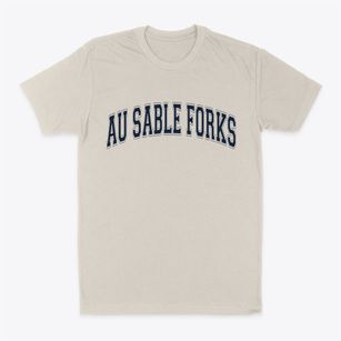 Au Sable Forks New York Varsity Classic Dad T-Shirt