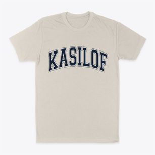 Kasilof Alaska Varsity Classic Dad T-Shirt