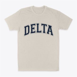 Delta Wisconsin Varsity Classic Dad T-Shirt