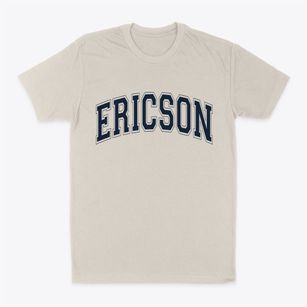 Ericson Nebraska Varsity Classic Dad T-Shirt
