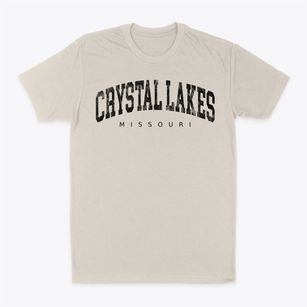 Crystal Lakes Missouri Urban Vibe Classic Dad T-Shirt