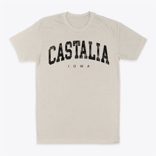 Castalia Iowa Urban Vibe Classic Dad T-Shirt