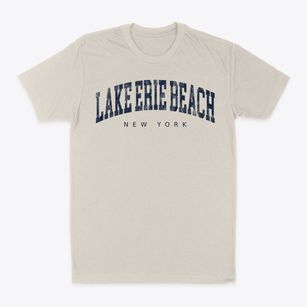 Lake Erie Beach New York Urban Vibe Classic Dad T-Shirt