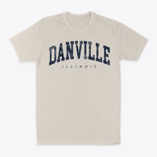 Danville Illinois Urban Vibe Classic Dad T-Shirt