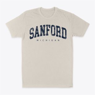 Sanford Michigan Urban Vibe Classic Dad T-Shirt