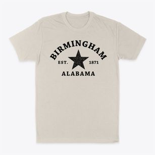 Birmingham Alabama Star Classic Dad T-Shirt
