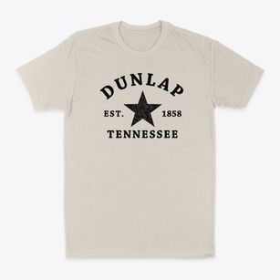 Dunlap Tennessee Star Classic Dad T-Shirt