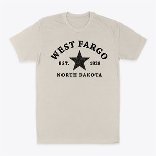 West Fargo North Dakota Star Classic Dad T-Shirt