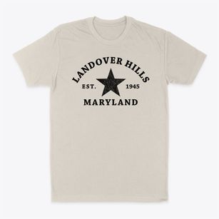 Landover Hills Maryland Star Classic Dad T-Shirt