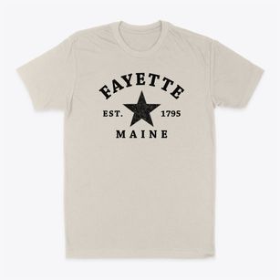 Fayette Maine Star Classic Dad T-Shirt