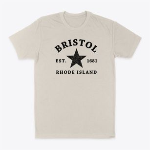 Bristol Rhode Island Star Classic Dad T-Shirt
