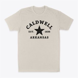 Caldwell Arkansas Star Classic Dad T-Shirt