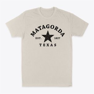 Matagorda Texas Star Classic Dad T-Shirt