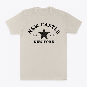 New Castle New York Star Classic Dad T-Shirt