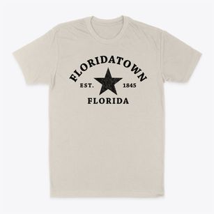 Floridatown Florida Star Classic Dad T-Shirt