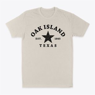 Oak Island Texas Star Classic Dad T-Shirt