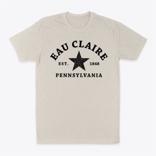 Eau Claire Pennsylvania Star Classic Dad T-Shirt