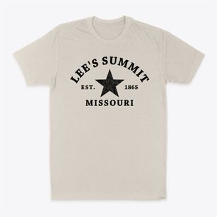 Lee's Summit Missouri Star Classic Dad T-Shirt