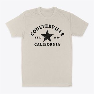 Coulterville California Star Classic Dad T-Shirt