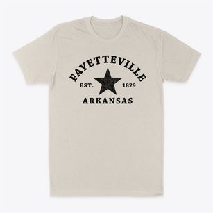 Fayetteville Arkansas Star Classic Dad T-Shirt