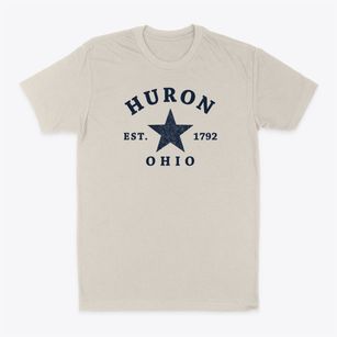Huron Ohio Star Classic Dad T-Shirt