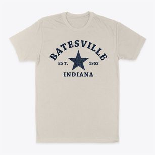 Batesville Indiana Star Classic Dad T-Shirt