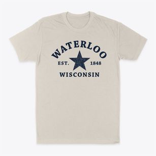 Waterloo Wisconsin Star Classic Dad T-Shirt